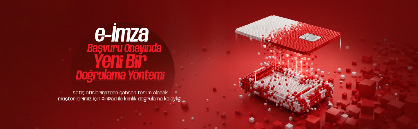 E-imza başvuru onayında yeni bir başvuru yöntemi